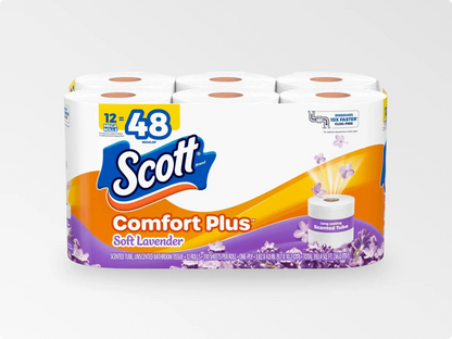 Scott® Comfort Plus with Soft Lavender Scented Tube