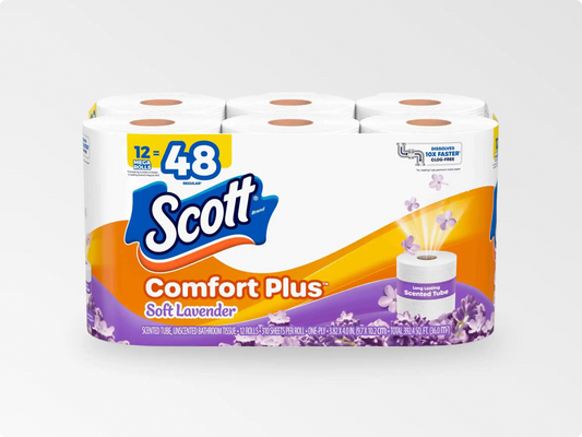 Scott® Comfort Plus with Soft Lavender Scented Tube