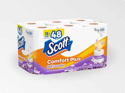 Scott® Comfort Plus with Soft Lavender Scented Tube